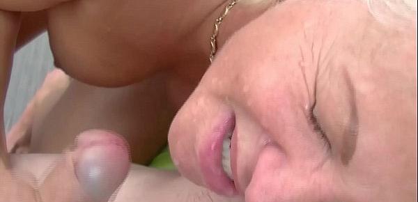 crazy 73 years old granny rough anal fucked